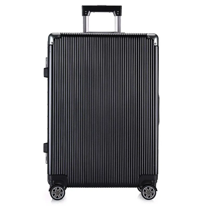 2018 New High-End Aluminum Frame Pc Trolley Case Universal Wheel Men And Women Business Suitcase