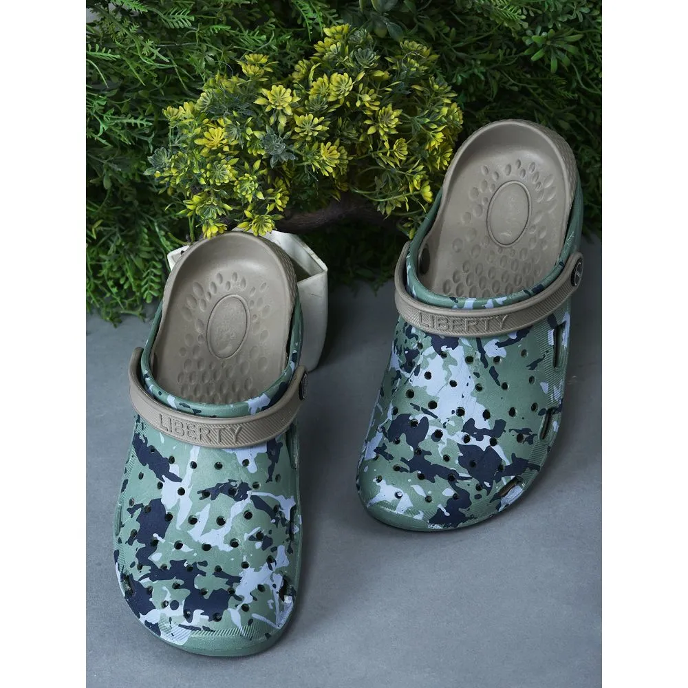 A-HA By Liberty LPMXT-811 Men Green Clogs