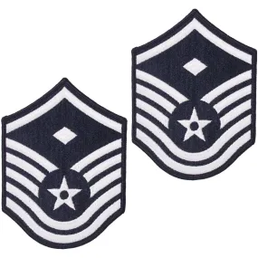 Air Force Embroidered Chevron: Master Sergeant: 1st Sgt - large color