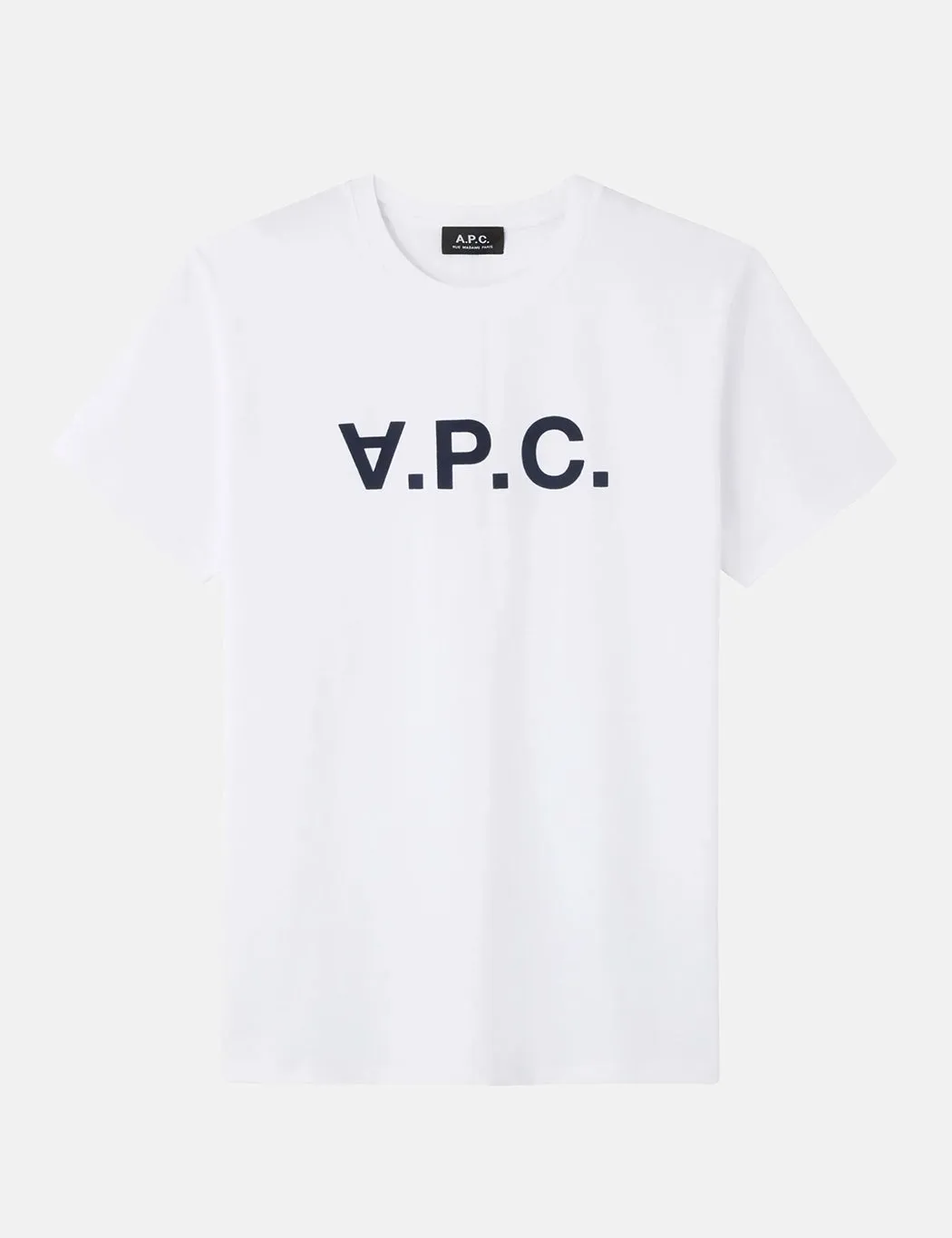 A.P.C. VPC Logo T-Shirt - White/Navy