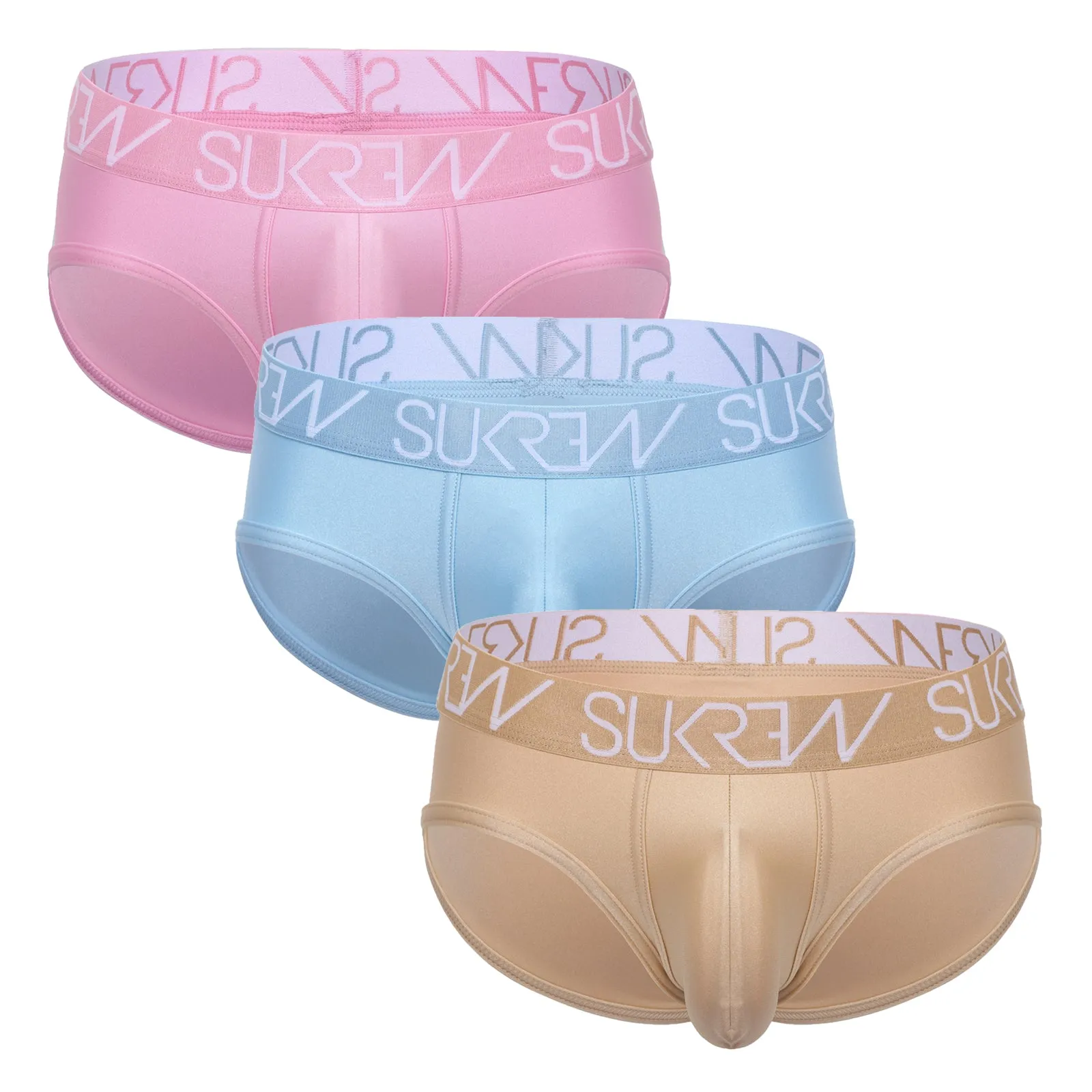 Apex Brief Multipack - Soft Pink, Cool Blue & Gold Dust