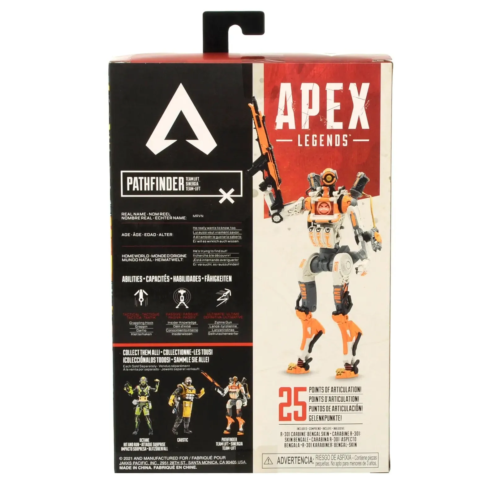 Apex Legends Action Figure With Accessories Fully Posable 15cm