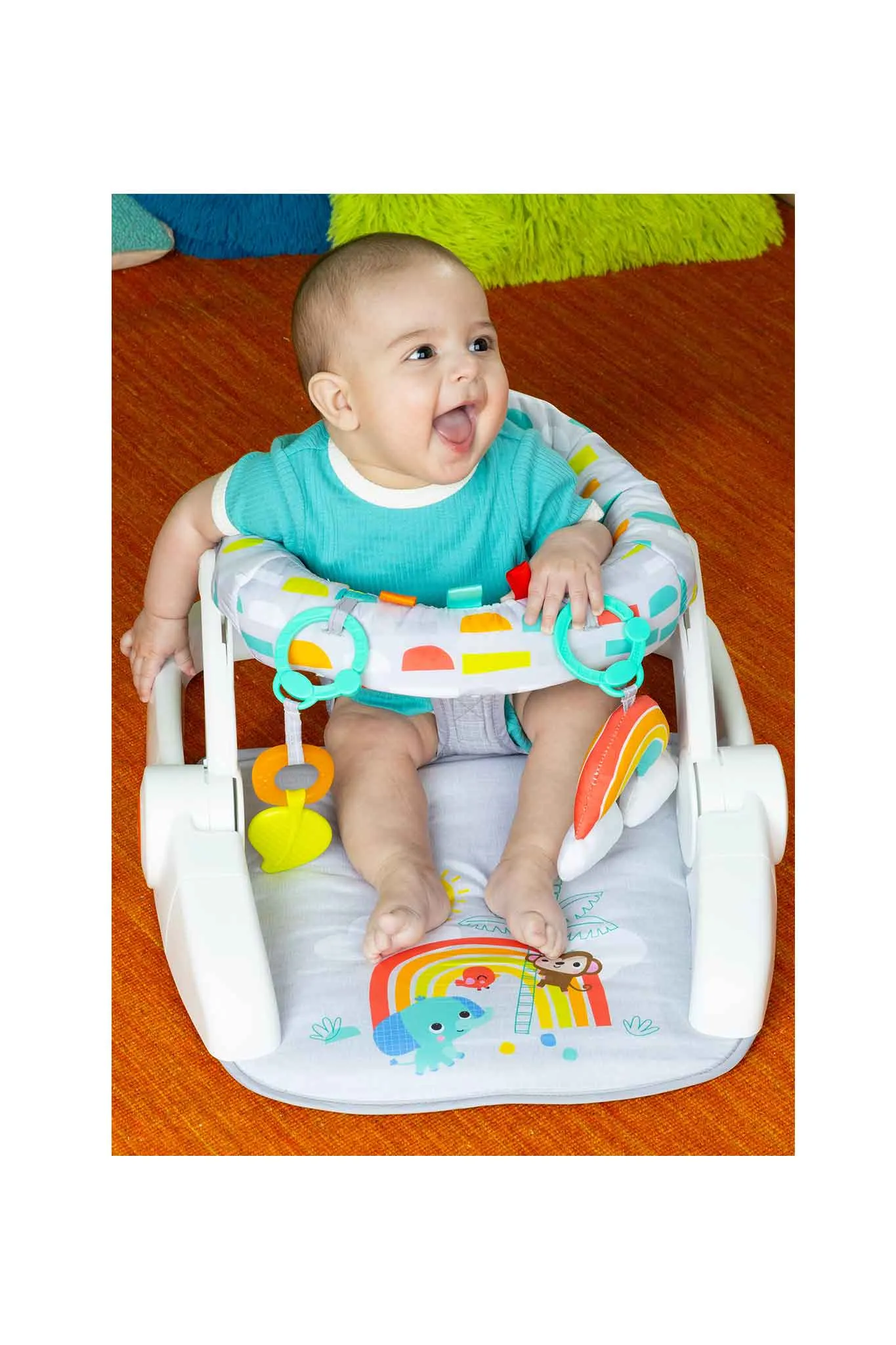 Bright Starts Learn To Sit  2-in-1 Sit Up Floor Seat