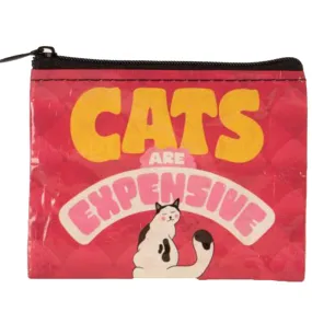 Cats Are Expensive Coin Purse