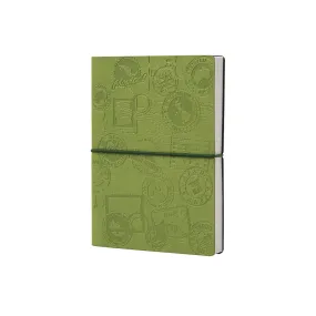 CIAK Travel Book Lined Ivory Paper Green B6