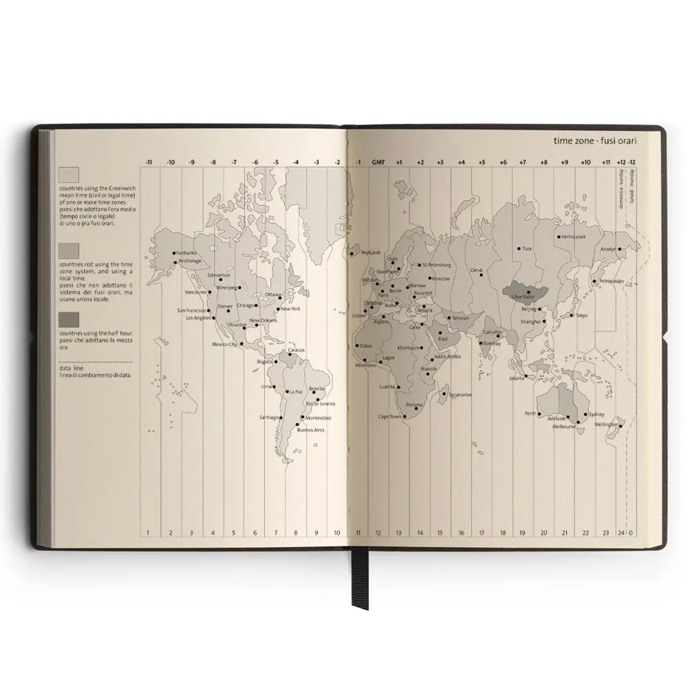 CIAK Travel Book Lined Ivory Paper Green B6