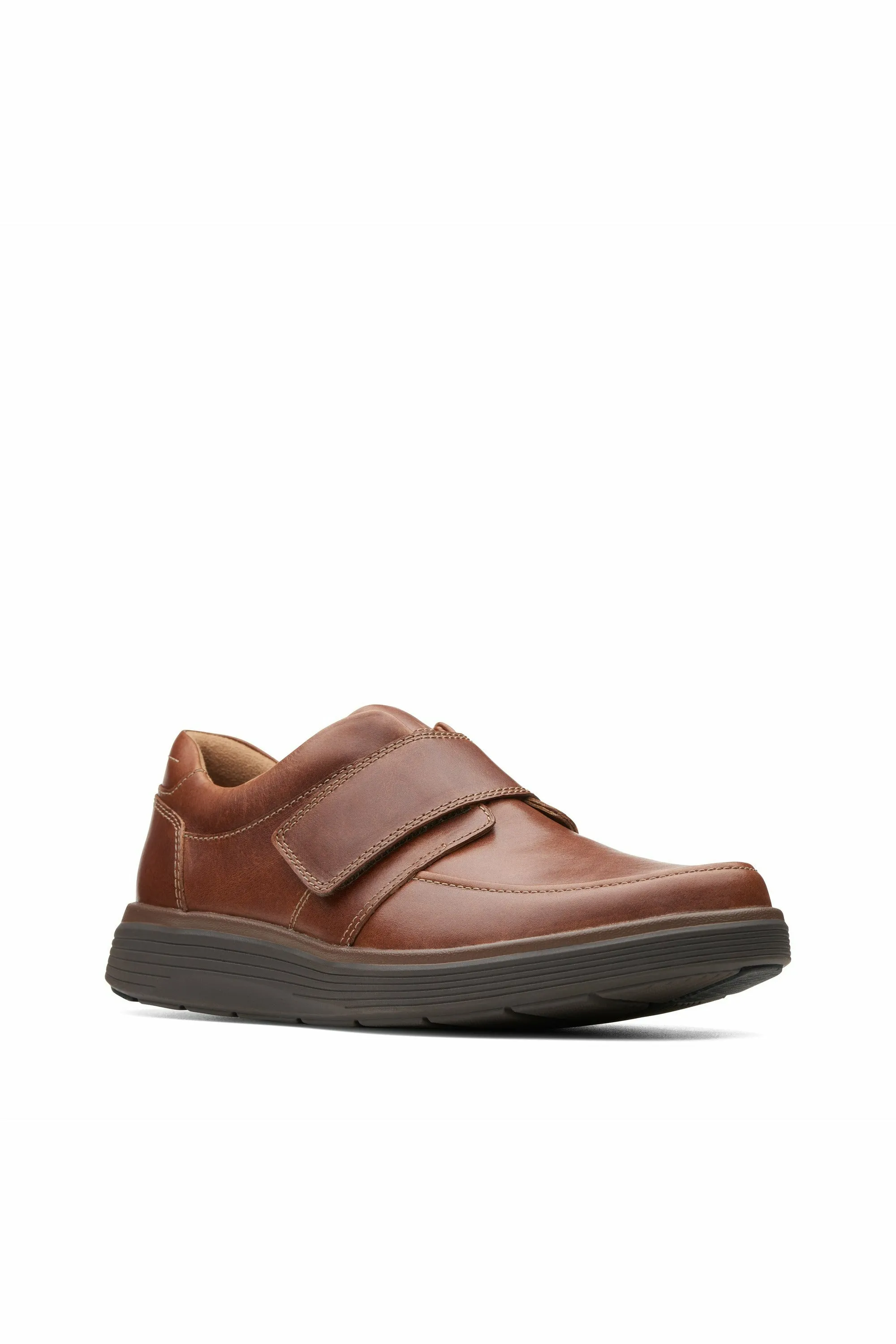 Clarks Un Abode Strap dark tan Extra Wide