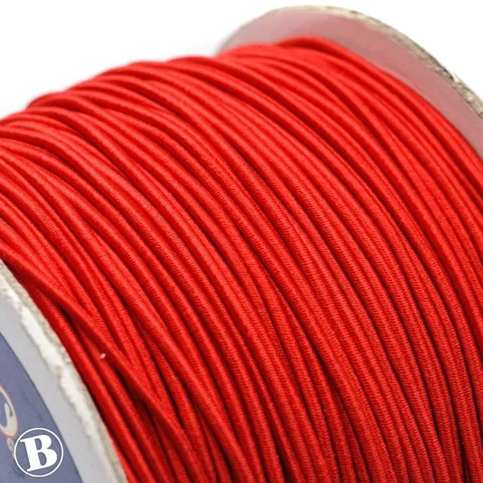 Coloured Elastic Red Elastic 1mm-Pack of 100m