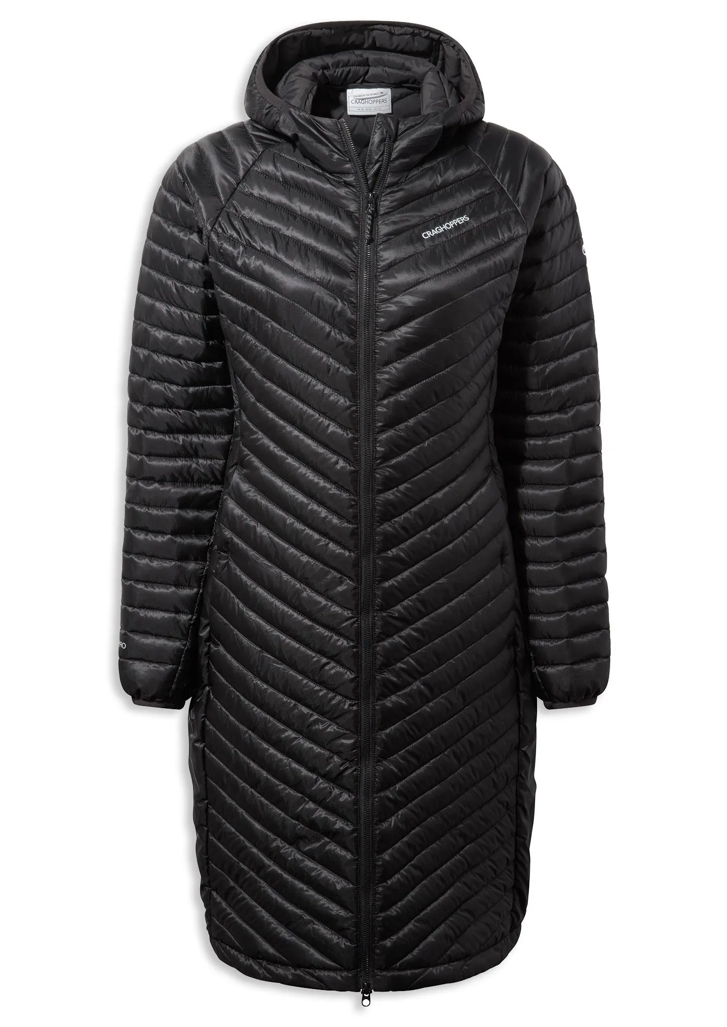 Craghoppers Womens ExpoLite Long Quilted Coat