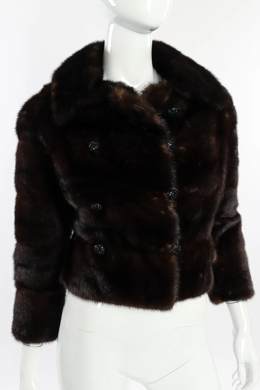 Cropped Fur Jacket