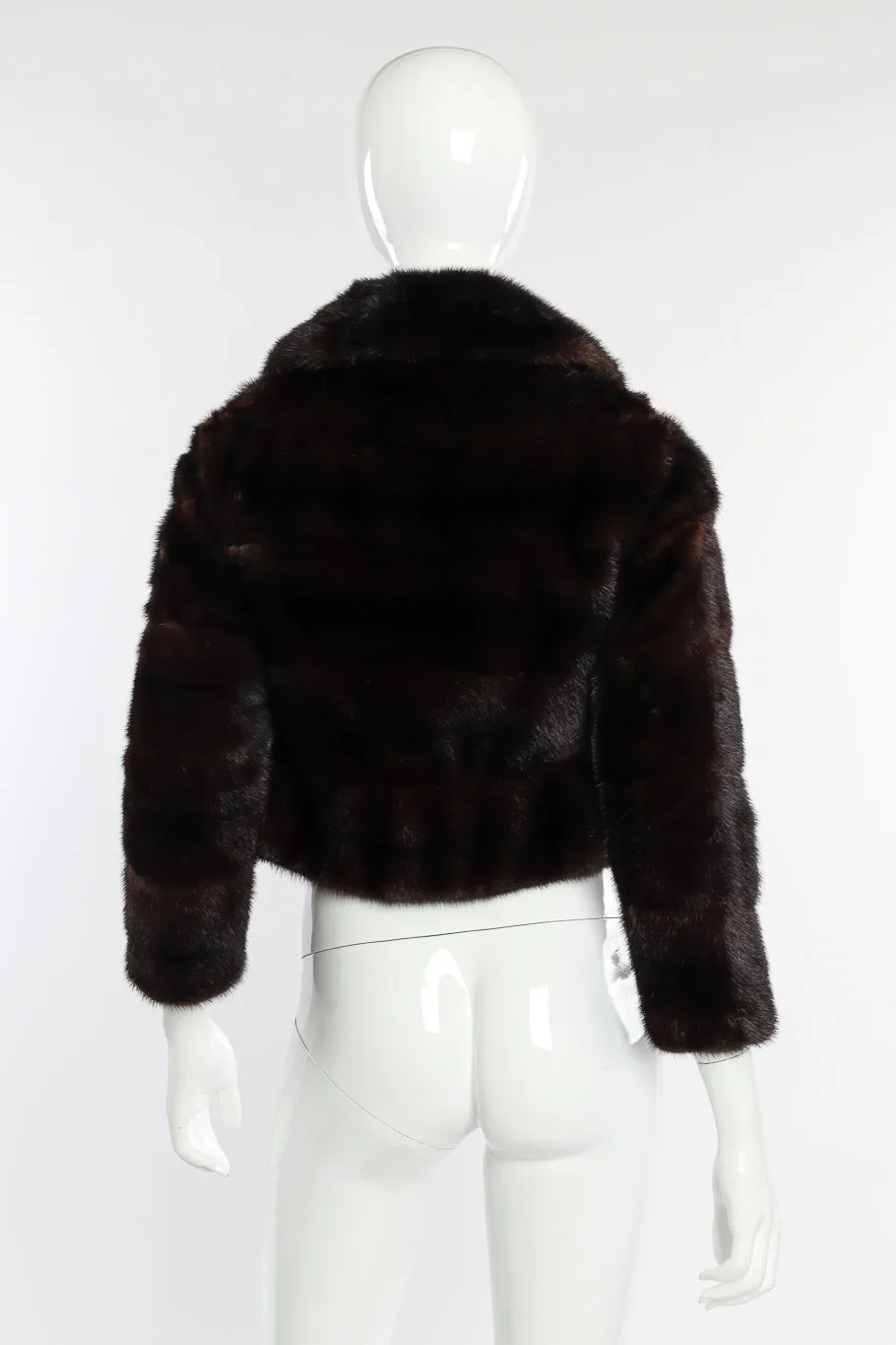 Cropped Fur Jacket