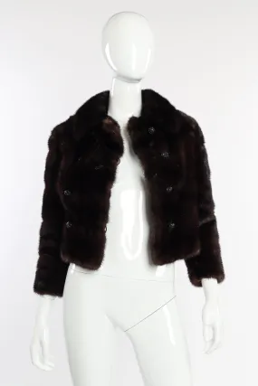 Cropped Fur Jacket