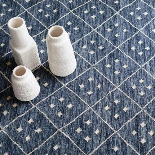 Dash & Albert Kota Indigo Woven Wool Rug