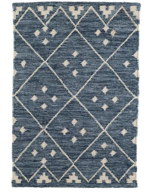 Dash & Albert Kota Indigo Woven Wool Rug