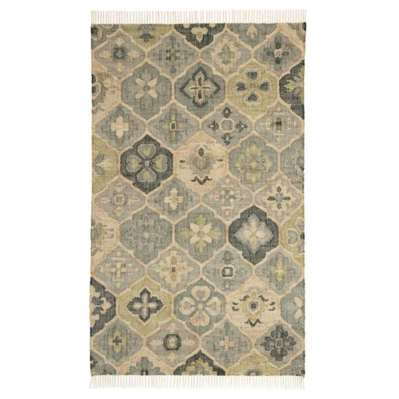 Dash & Albert Pali Evergreen Woven Jute Rug