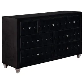 Dhabdhabewadi Black Velvet Dresser