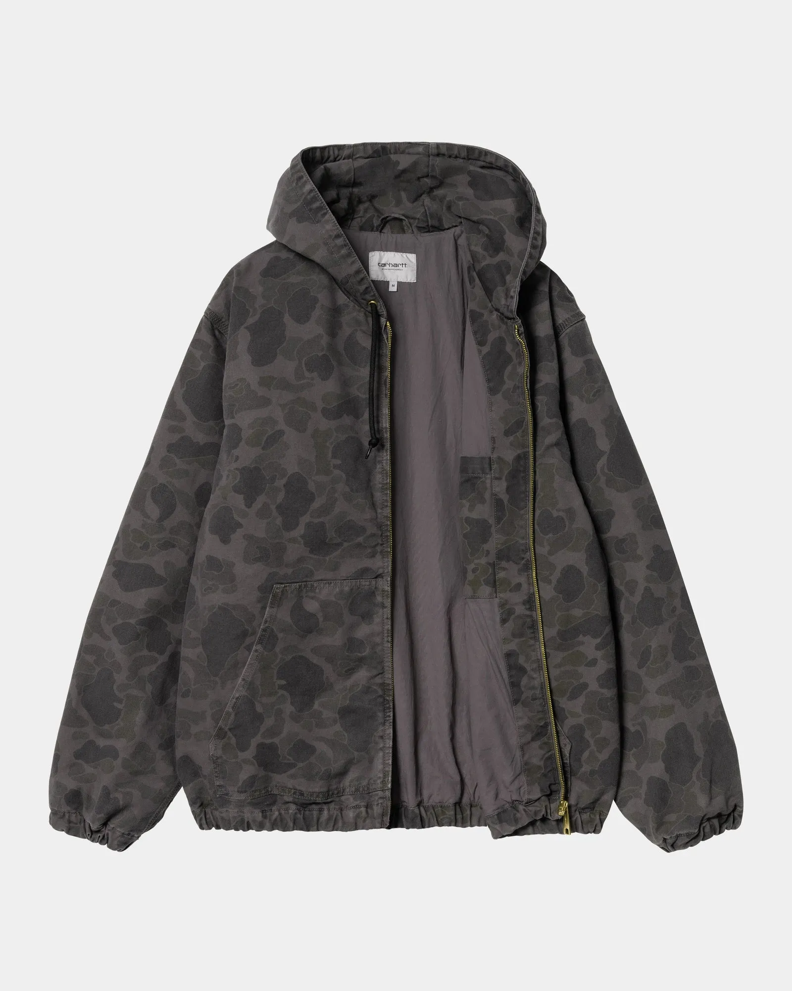 Duck Camo Active Jacket | Green / Graphite (garment dyed)