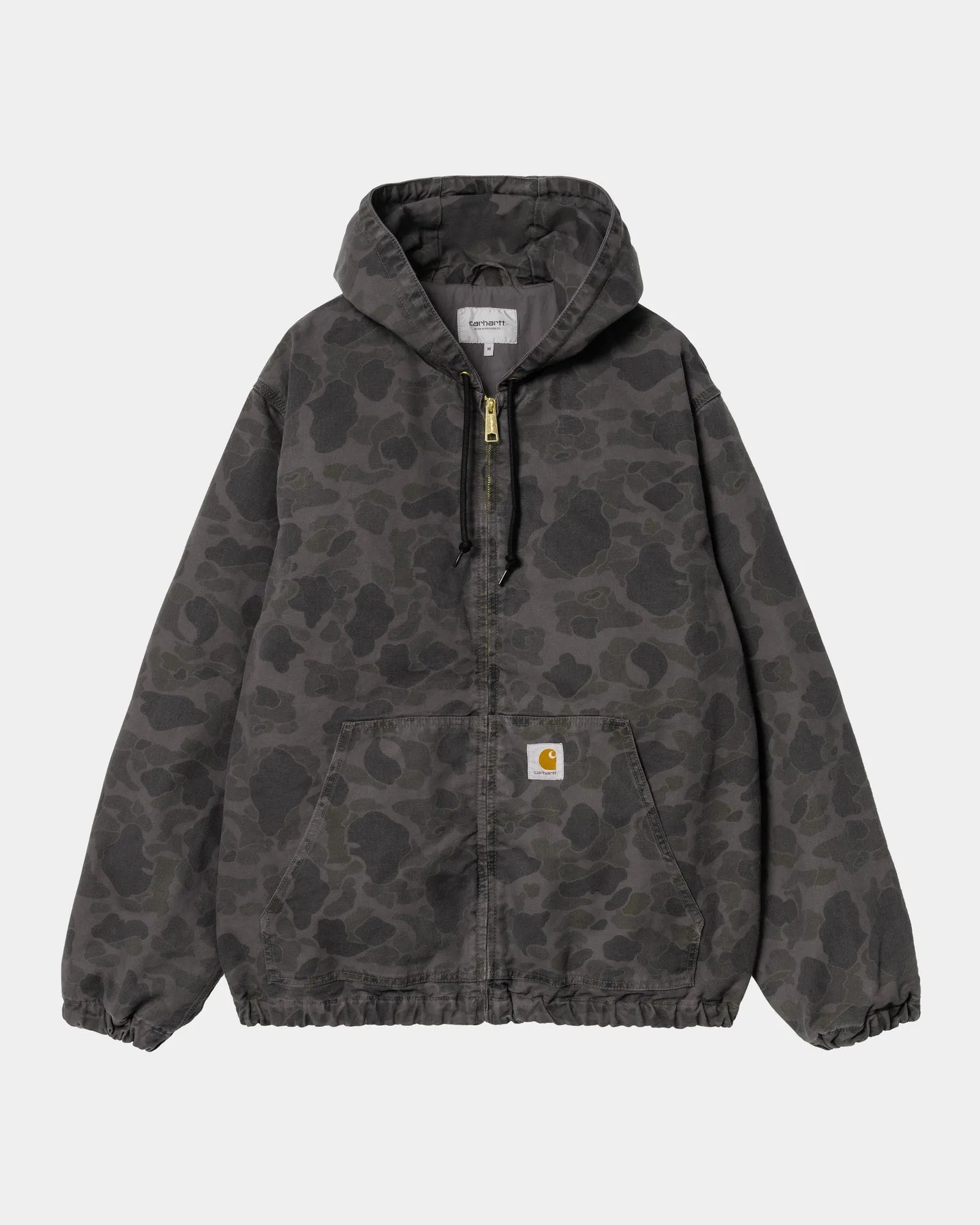 Duck Camo Active Jacket | Green / Graphite (garment dyed)