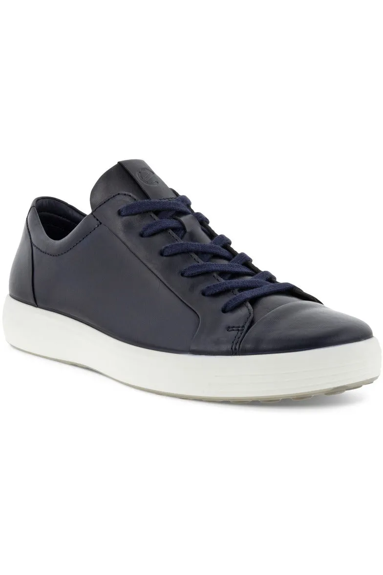 ECCO Mens 470364-01303 in Navy leather