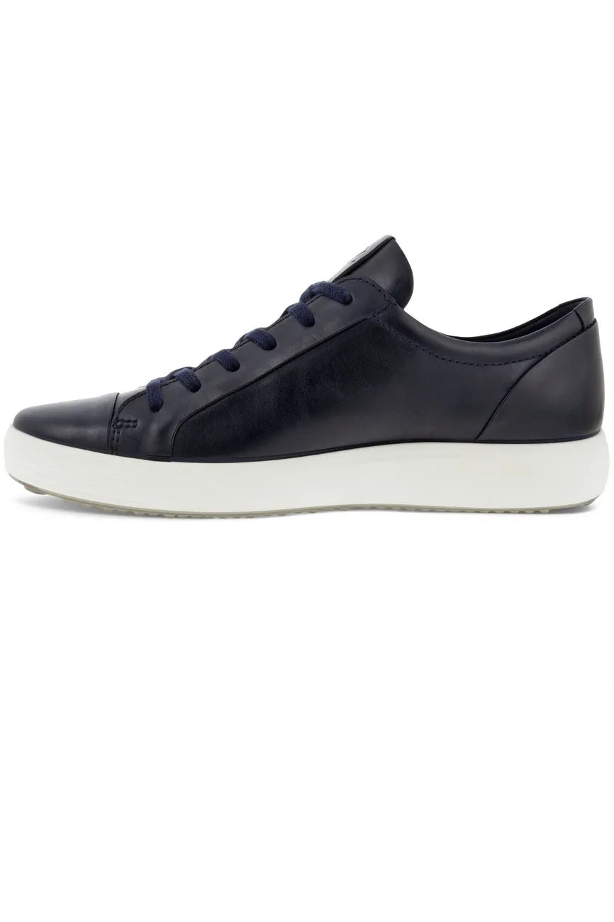 ECCO Mens 470364-01303 in Navy leather