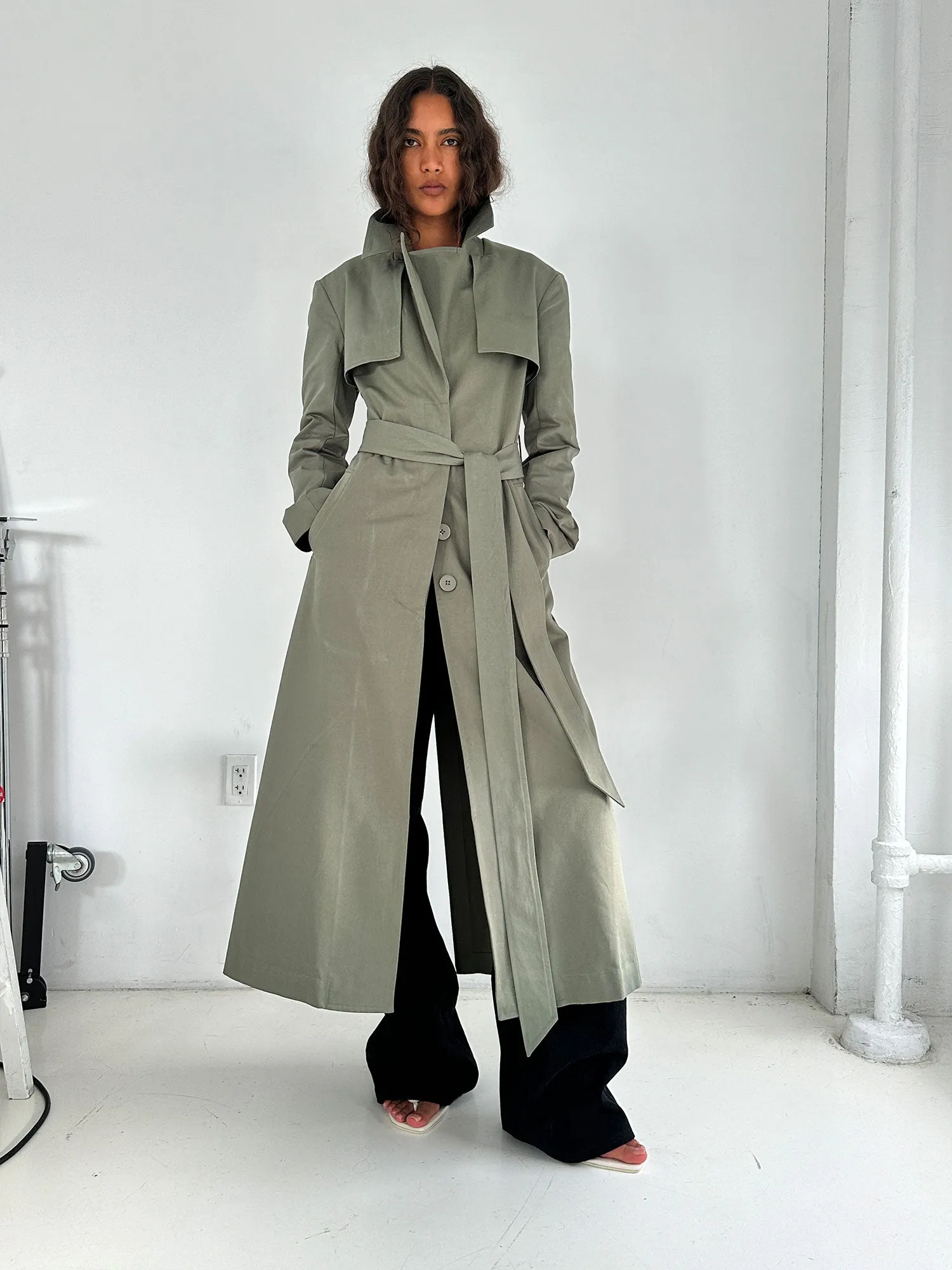 Elemental Trench | Army Green