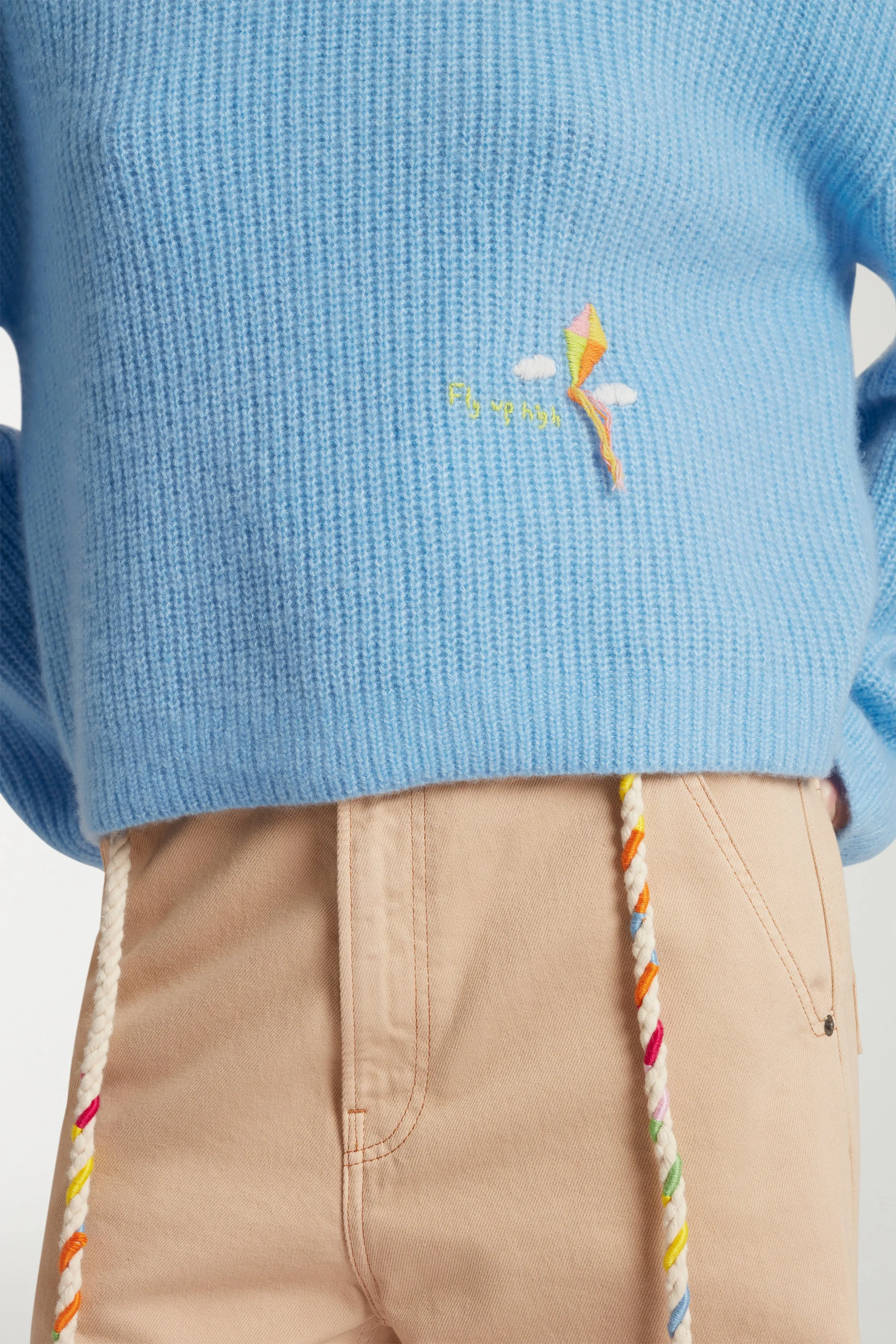 Embroidered Kite Jumper