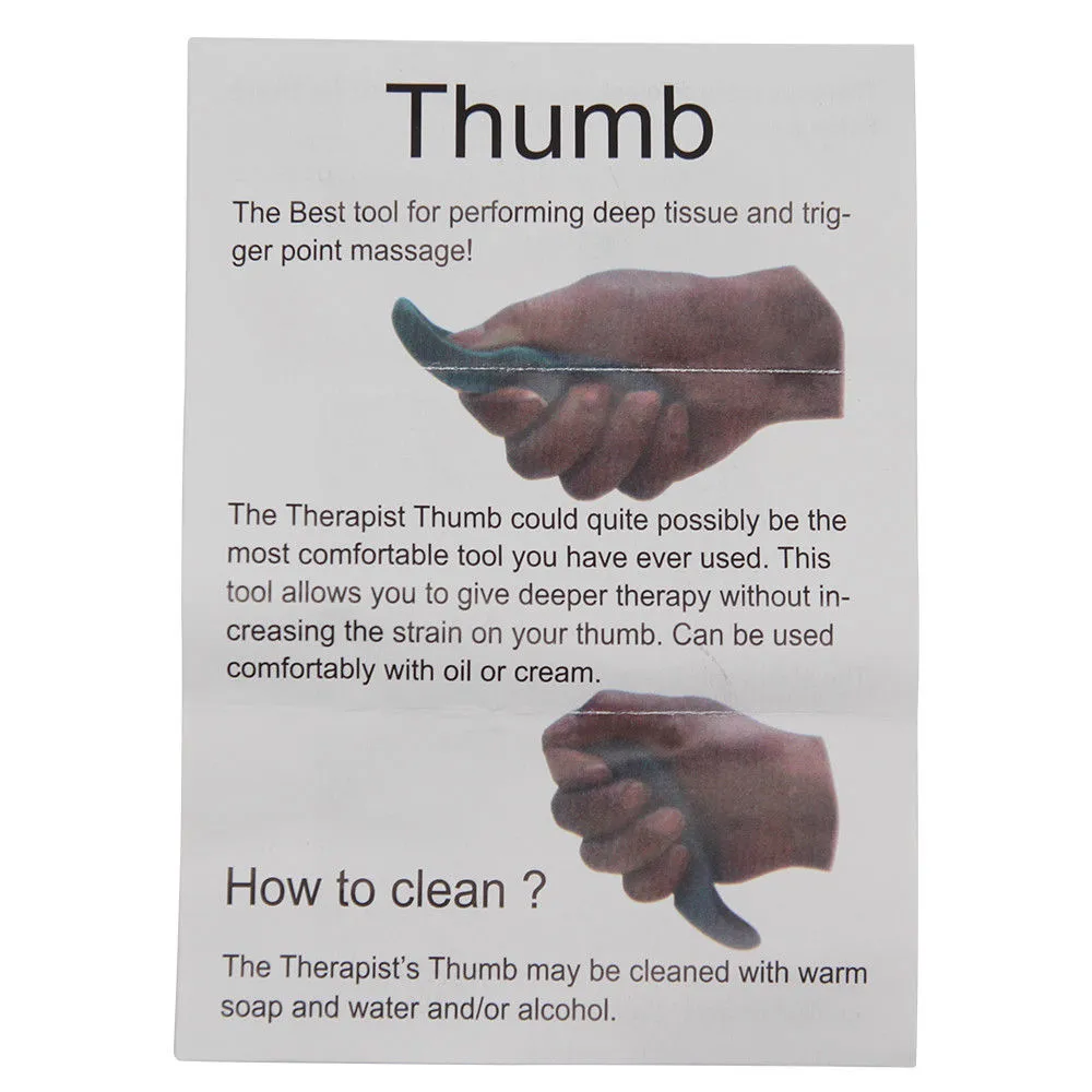 Ergonomic Thumb Massager