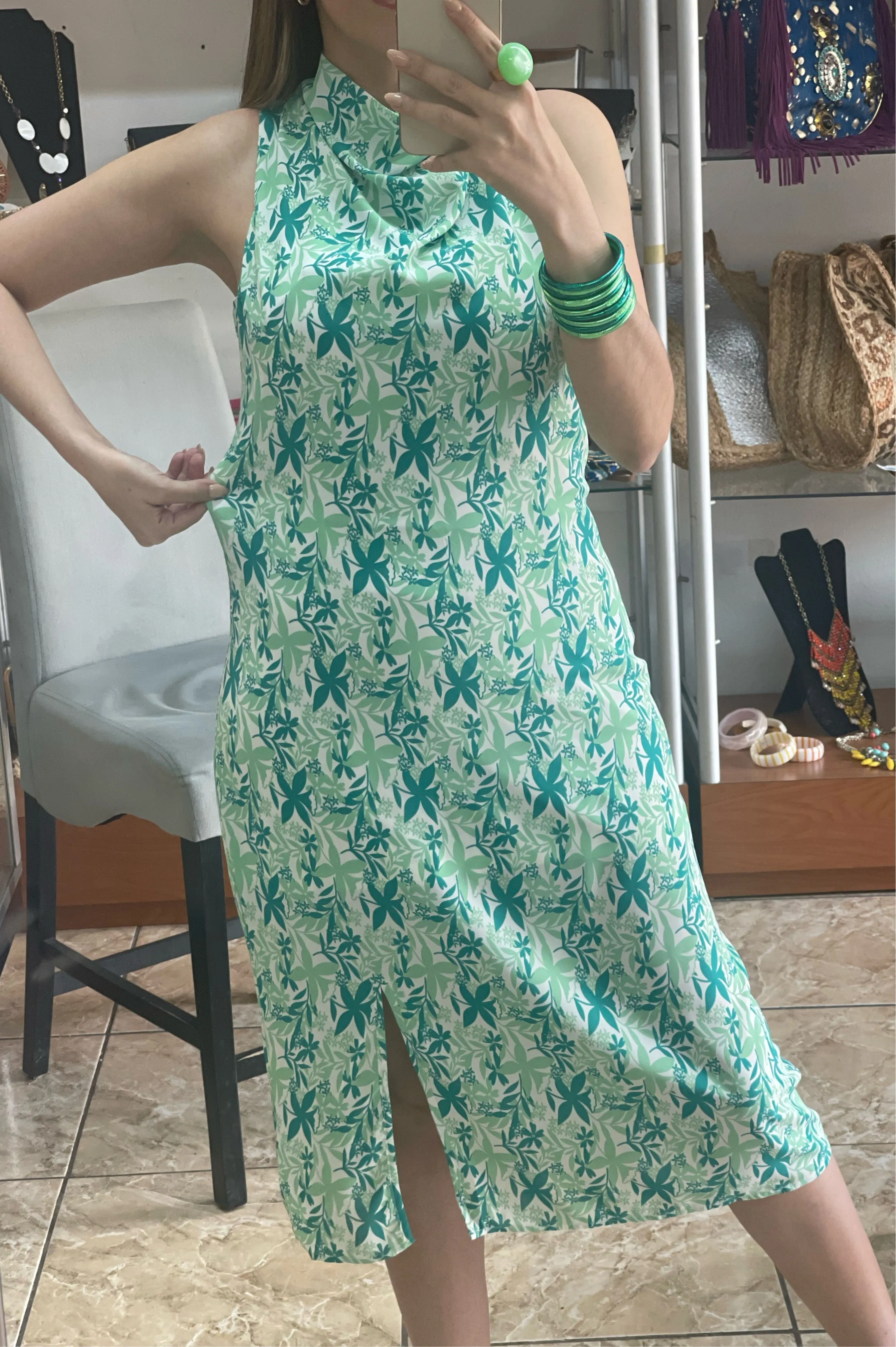 Green Midi Dress