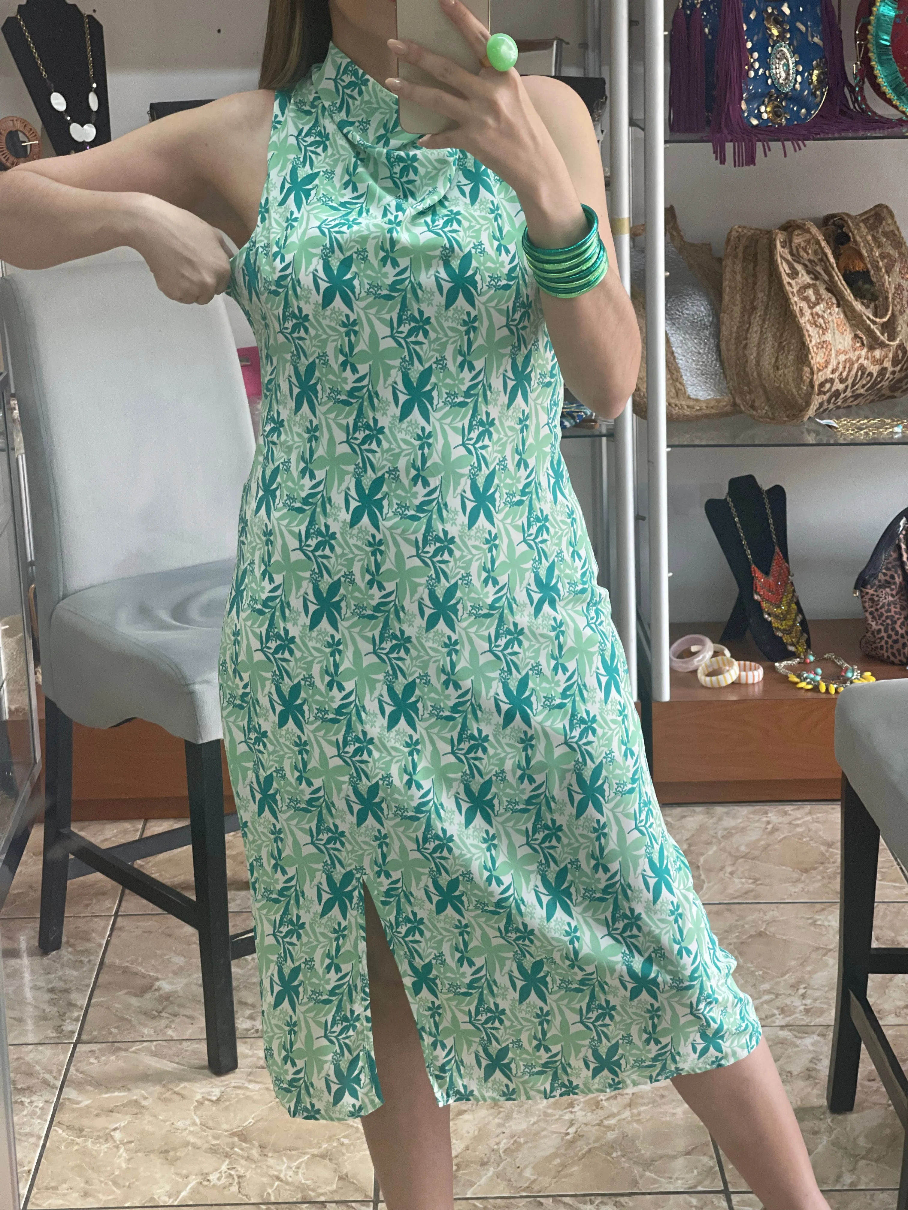 Green Midi Dress