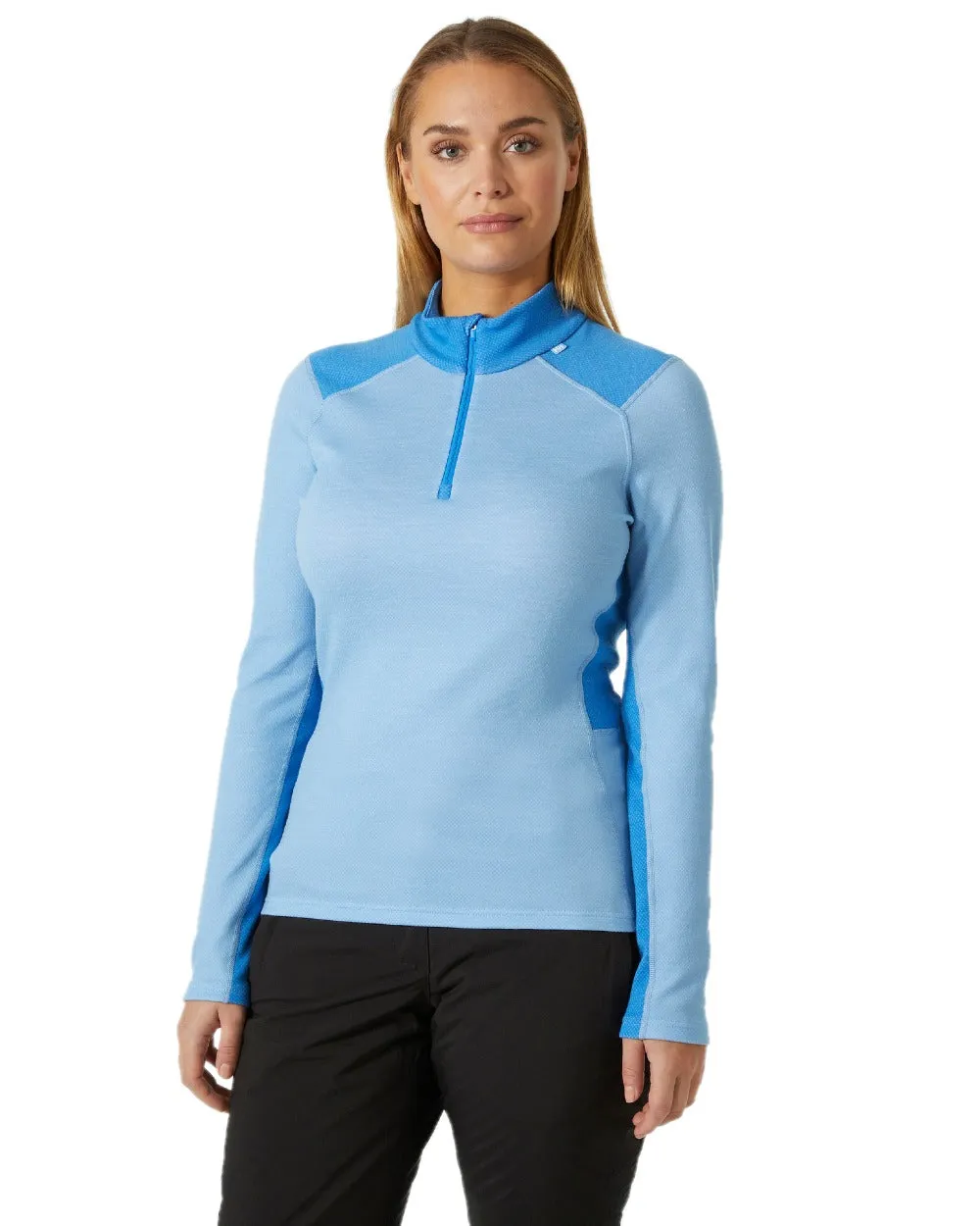 Helly Hansen Womens Lifa Merino Midweight Half-Zip Base Layer