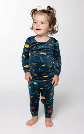 Holiday Garland Infant Pajamas