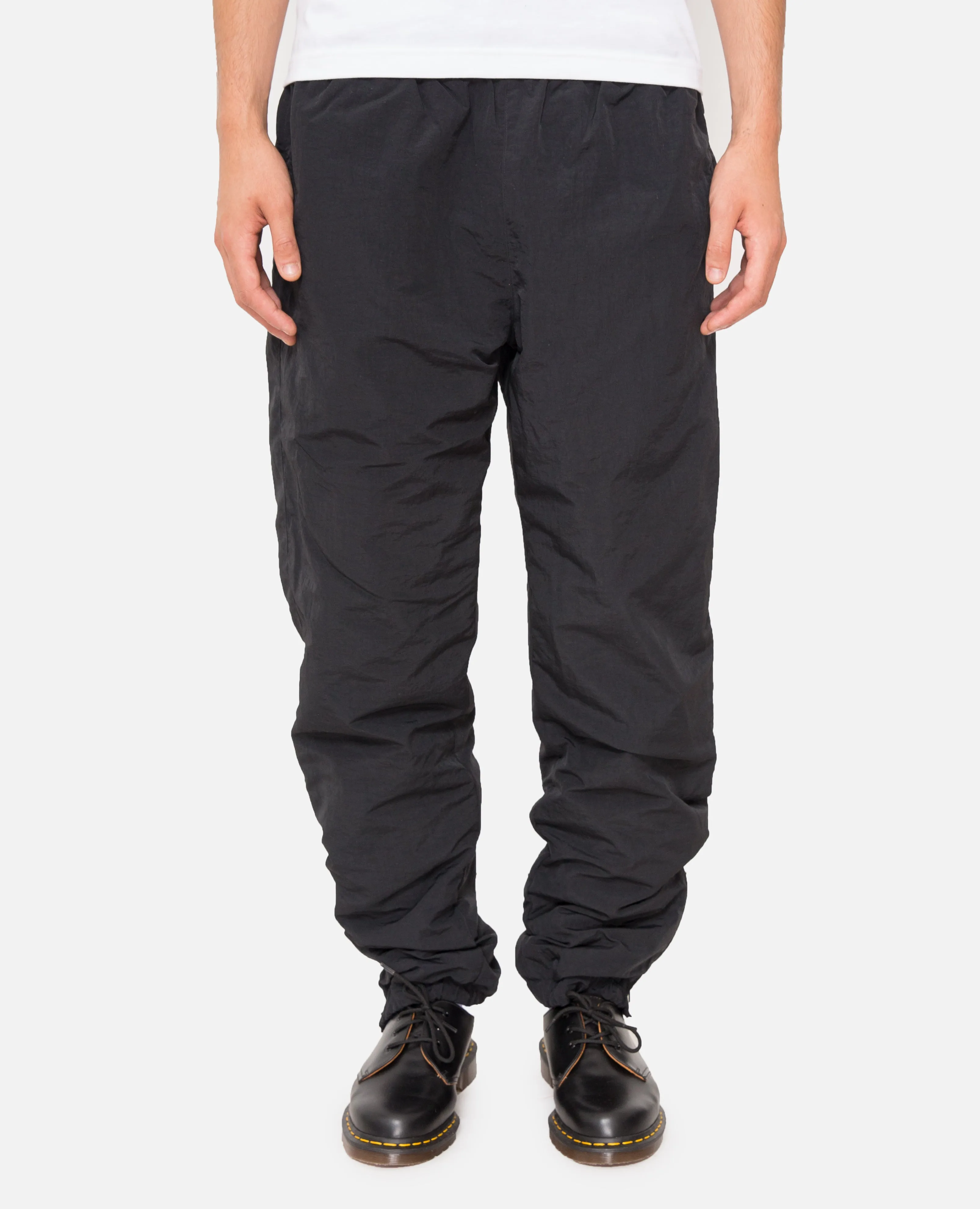 Patta Basic Nylon Padded Track Pants (Black)