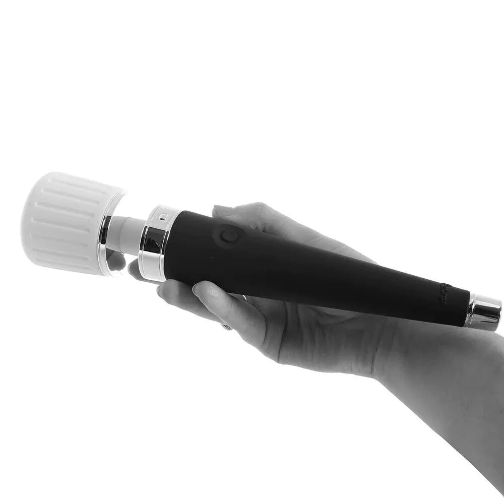 Retro Vibrator The Super Layla Massage Wand black 10 Speed Motor