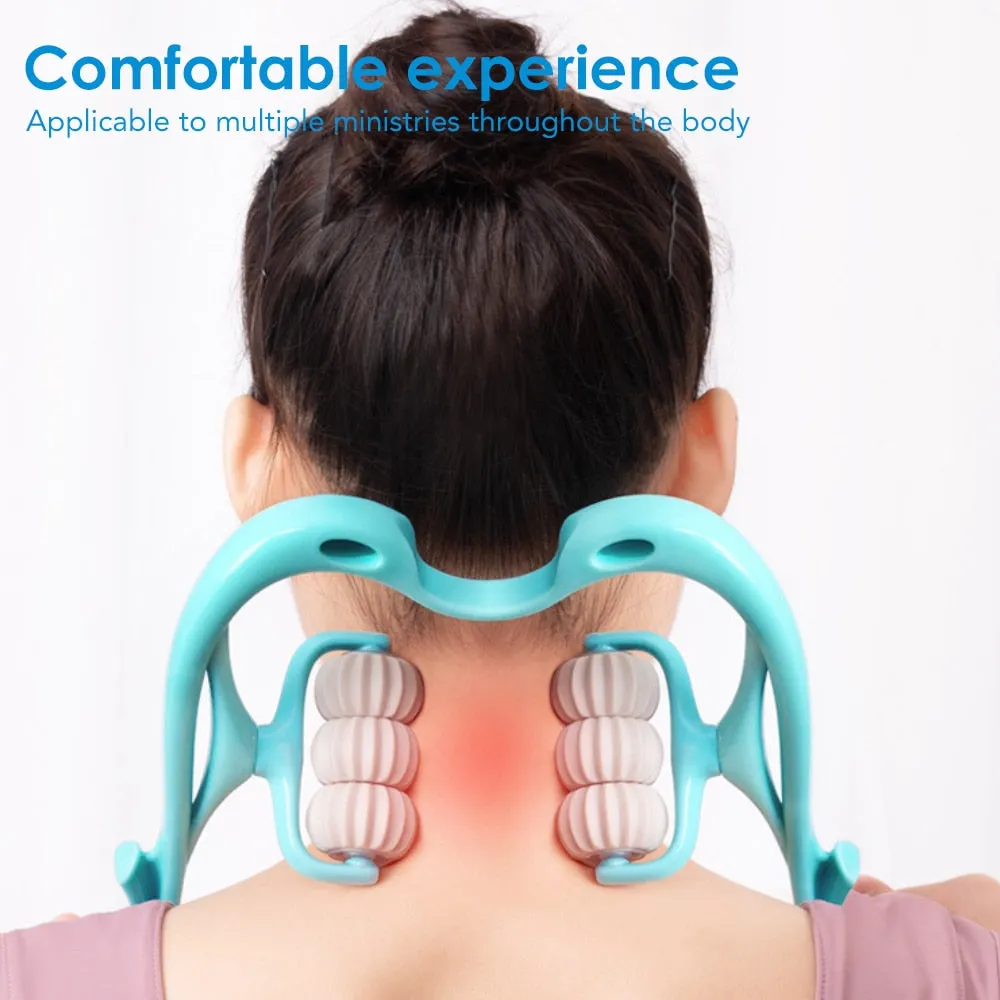 Roller Pressure Point Neck Massage  Cervical Spine Therapy