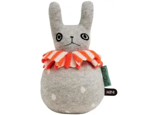 Roly Poly Rabbit | Light Grey