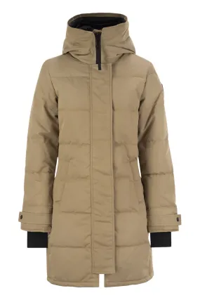 SHELBURNE - PADDED PARKA WITH BLACK BAGDE