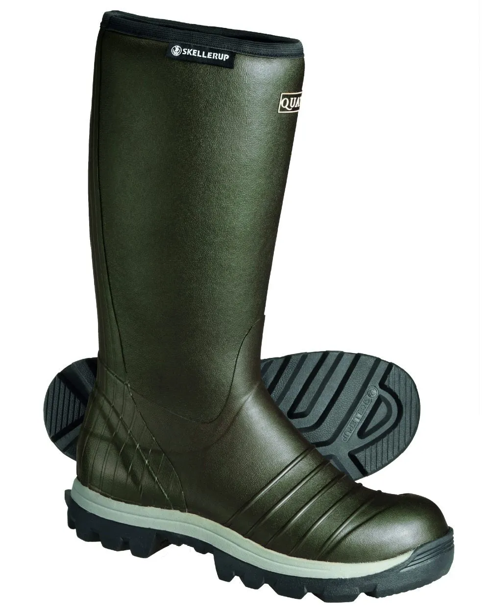 Skellerup Quatro Insulated Green Boot