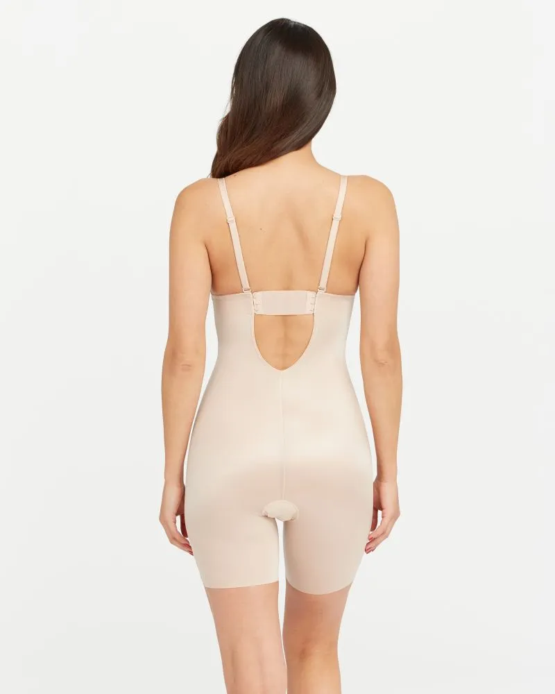 Spanx Suit Your Fancy Plunge Low Back Shapewear Bodysuit