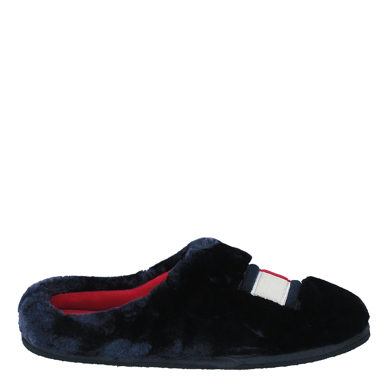 Tommy Womens Fur Slipper Rwb