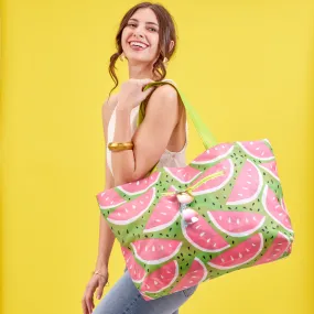 Watermelon Splash Proof Beach Bag