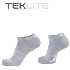 Wool Teklite Ankle Sock - Silver Lining